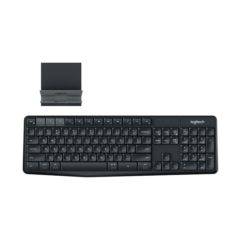 Logitech® K375s Multi-Device Wireless Keyboard and Stand Combo 920-008182
