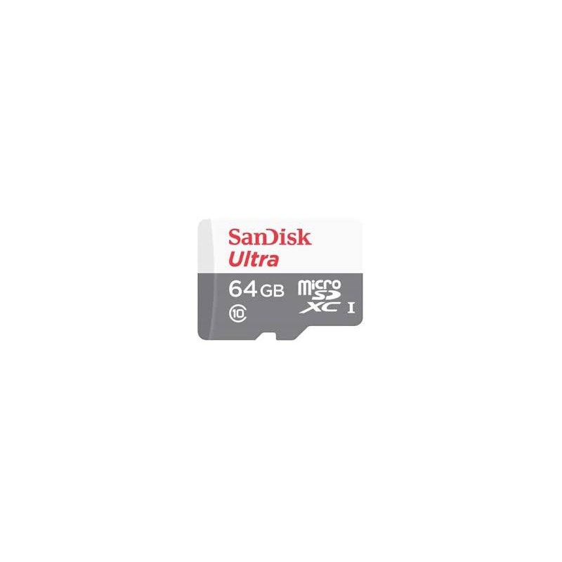 SANDISK ULTRA ANDROID microSDXC 64 GB 80MB/s Class 10 UHS-I SDSQUNS-064G-GN3MN