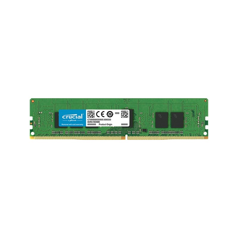 Crucial 4GB 2666MHz DDR4 CL17 SR x8 ECC Registered DIMM 288pin CT4G4RFS8266