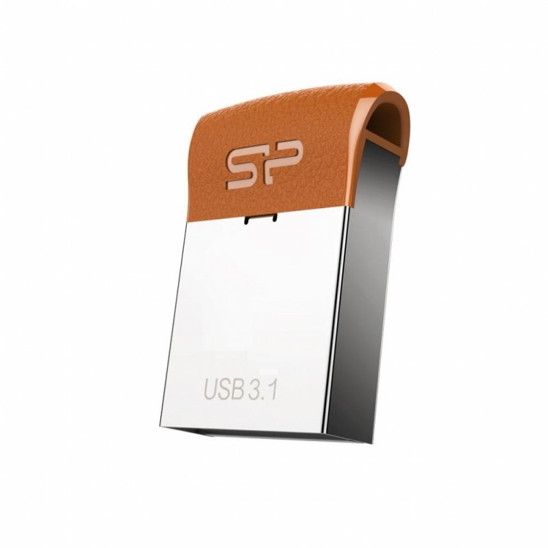 Silicon Power memory USB Jewel J35 8GB USB 3.1 COB metal Brown SP008GBUF3J35V1E