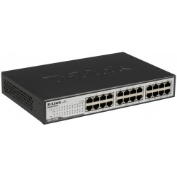D-Link 24-Port 10/100/1000Mb/s GigabitEthernet Switch - RJ45 DGS-1024D/E