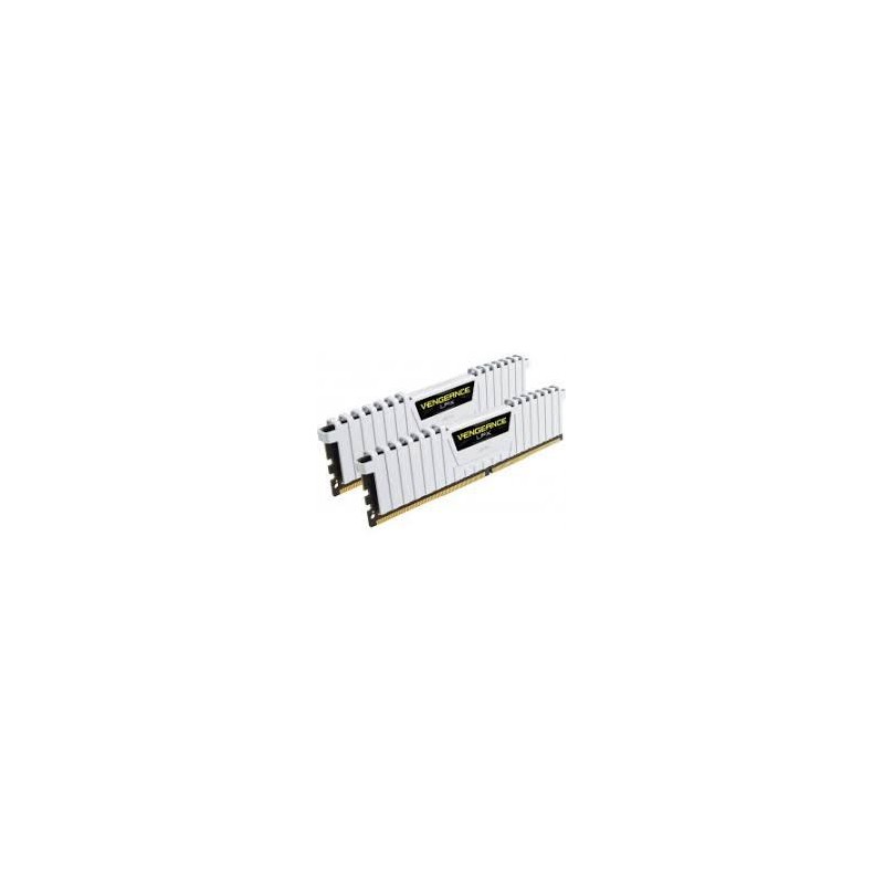 Corsair Vengeance DDR4 LPX Black 16GB (2x8GB) 3000MHz CL15 1.35V - white CMK16GX4M2B3000C15W
