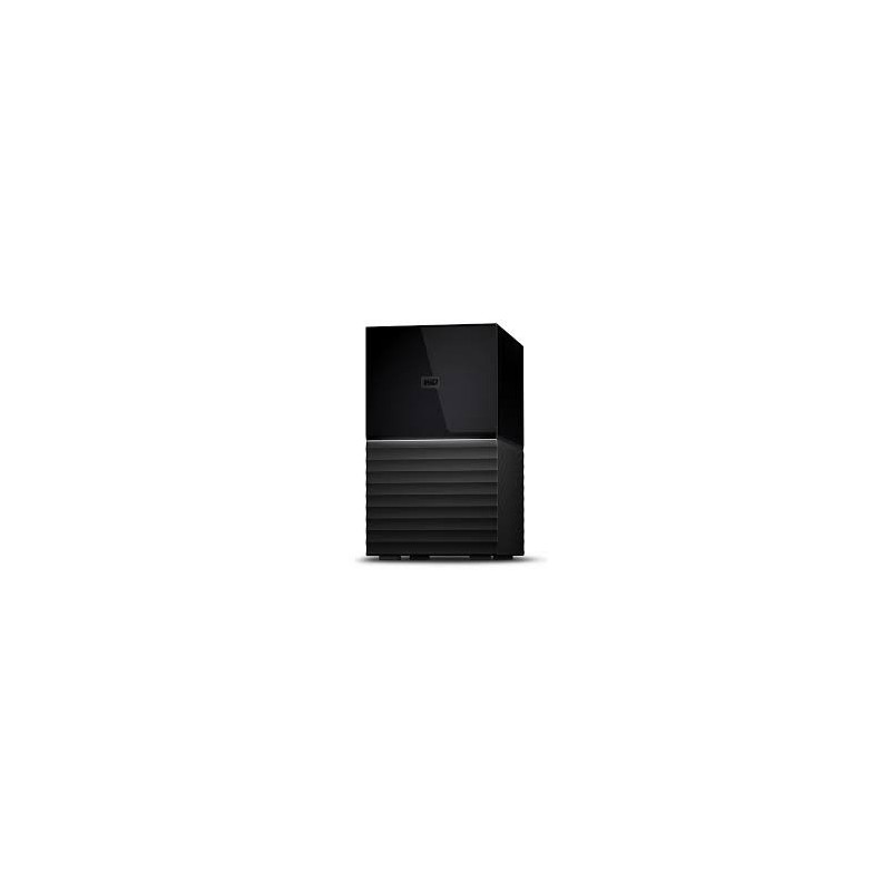 WD My Book Duo 3.5'externý HDD 8TB, USB 3.0 WDBFBE0080JBK-EESN