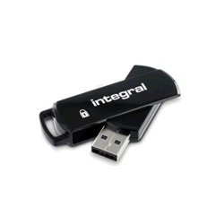 Integral flashdrive 8GB AES-256 bit SecureLock 360 secure USB3.0 INFD8GB360SEC3.0