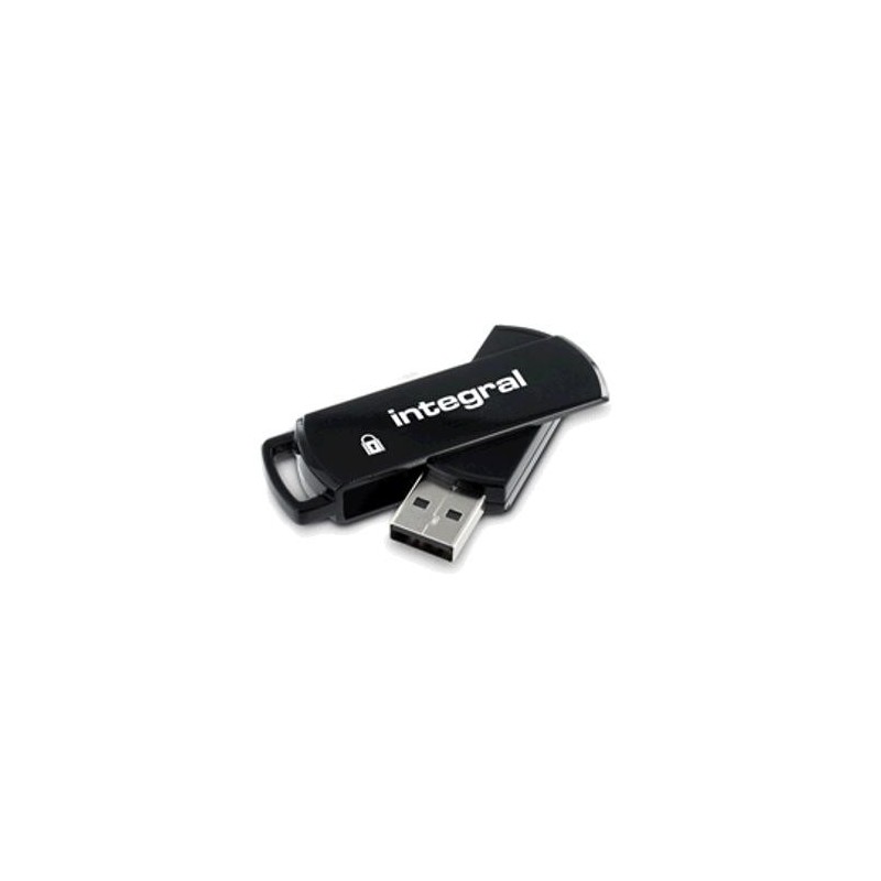 Integral flashdrive 8GB AES-256 bit SecureLock 360 secure USB3.0 INFD8GB360SEC3.0