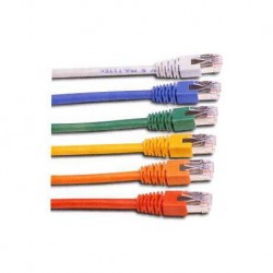 CNS patch kábel Cat6A, S-STP, LSOH - 0,5m , oranžový PK-SSTP6A-005-OR