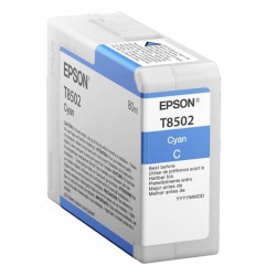 Epson originál ink C13T850200, cyan, 80ml, Epson SureColor SC-P800