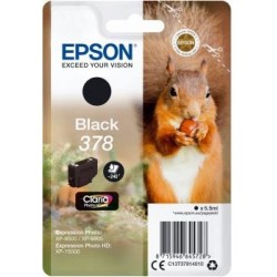 Atrament Epson black  | 5.5ml | Claria Photo HD C13T37814010