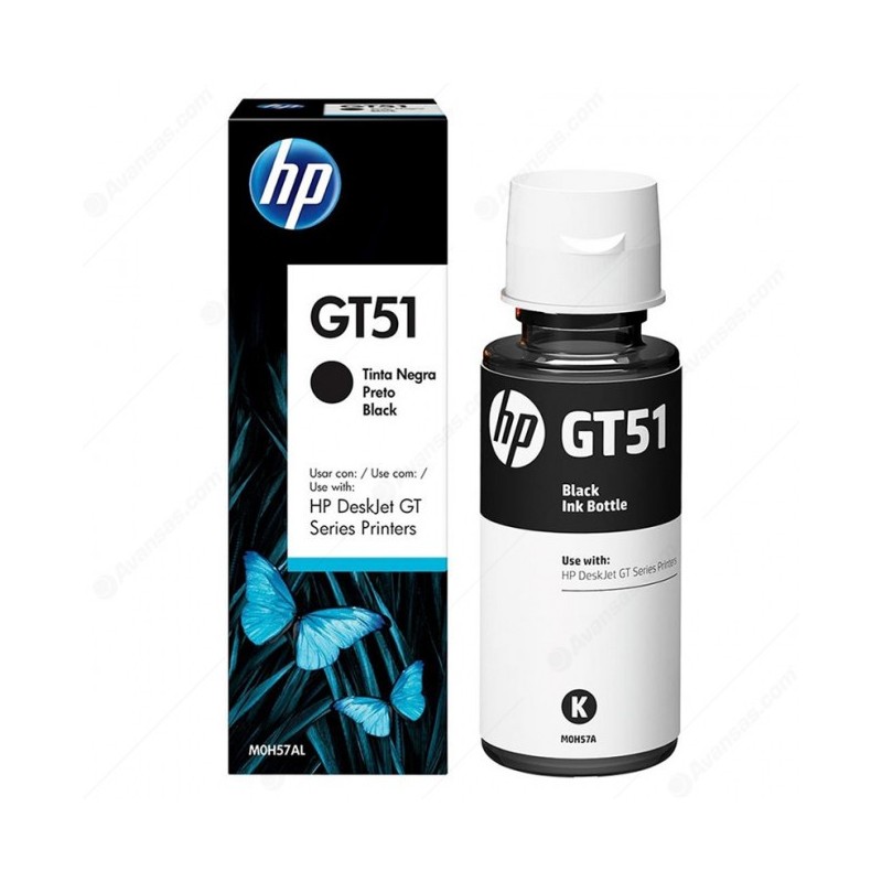 HP originál M0H57AE, No.GT51, black, 5000str., 80ml, HP DeskJet GT serie, Cronos