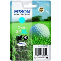 kazeta EPSON WF-3720/3725 no.34XL cyan (950 str) C13T34724010