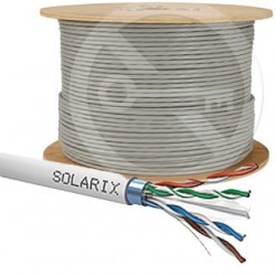 SOLARIX kábel CAT6 FTP PVC Eca 500m/cievka SXKD-6-FTP-PVC
