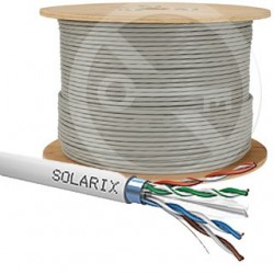 SOLARIX kábel CAT6 FTP PVC Eca 500m/cievka SXKD-6-FTP-PVC