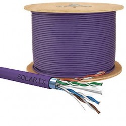 SOLARIX kábel CAT6 FTP LSOH Eca 500m/cievka SXKD-6-FTP-LSOH