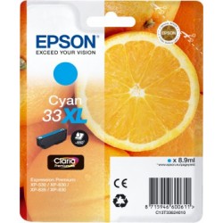 Epson atrament XP-630/900 cyan XL C13T33624012