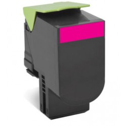 Lexmark 802HM CX410, CX510, Magenta High Yield Return Program Toner...