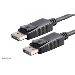 AKASA AK-CBDP01-20BK DisplayPort to DisplayPort, 1.2 , 2meters