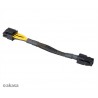 Akasa AK-CBPW10-15BK 4 pin to 8 pin ATX PSU adapter cable 