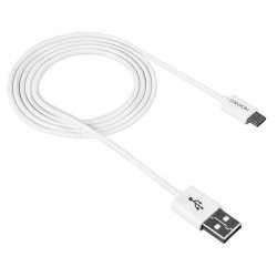 Canyon CNE-USBM1W, 1m kábel USB 2.0 / micro USB, biely