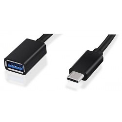 CNS USB 3.0 kábel, Super-speed 5Gbps, 9pin, A/female - C/male, 1m,...