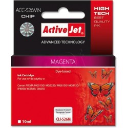 ActiveJet ink cartr. Canon CLI-526M - 10 ml - 100% NEW (WITH CHIP)...
