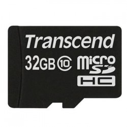 Transcend 32GB microSDHC (Class 10) paměťová karta (bez adaptéru)...