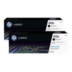 HP 410X 2-pack High Yield Black Original LaserJet Toner Cartridges...