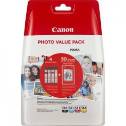 Canon cartridge INK CLI-581 BK/C/M/Y PHOTO VALUE BL  2106C005