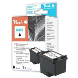 PEACH kompatibilní cartridge HP CC561EE, No 301, black, 5.7ml 316238