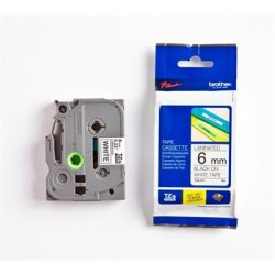 páska BROTHER TZ211 čierne písmo, biela páska Tape (6mm) TZE211