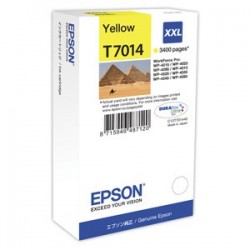 kazeta EPSON WorkForce WP4000,WP4500 yellow XXL 3.400 strán C13T701440