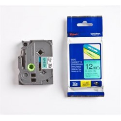 páska BROTHER TZ731 čierne písmo, zelená páska Tape (12mm) TZE731