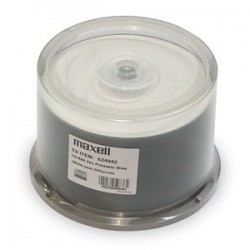 CD-R MAXELL Printable 700MB 52X 50ks/cake 624042/624006.40.CN