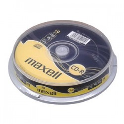 CD-R MAXELL 700MB 52X 10ks/cake 624027