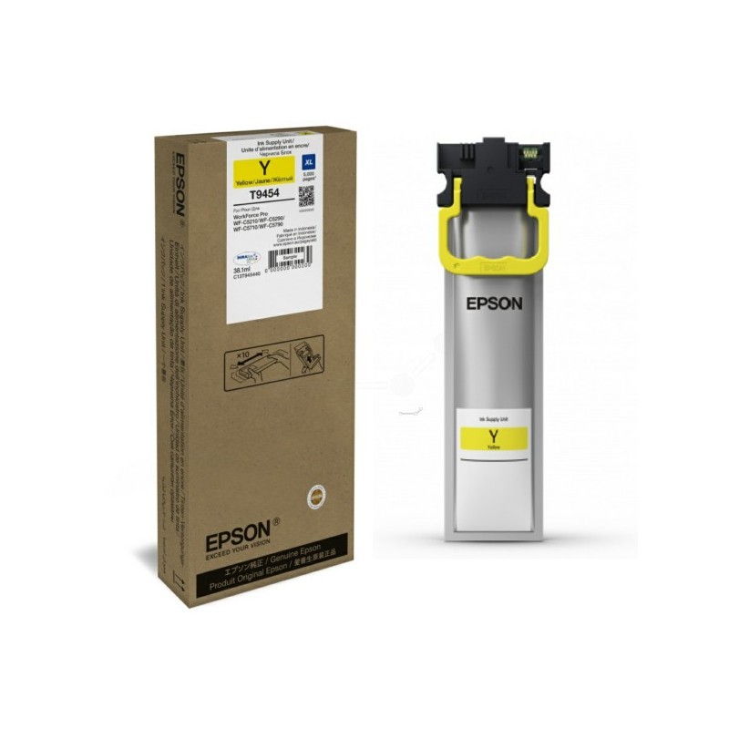 kazeta EPSON WorkForce WF-C5210,C5290,C5710,C5790 yellow XL (5.000 strán) C13T945440