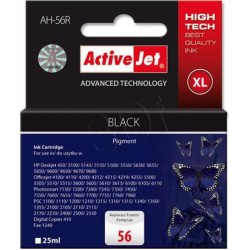 ActiveJet Ink cartridge HP 6656 Bk ref. no56 - 25 ml     AH-65R...