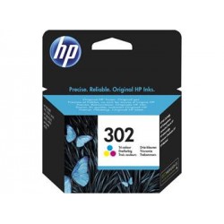 HP F6U65AE 302 Tri-color Original Ink Cartridge F6U65AE#BA3