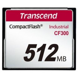 Transcend 512MB INDUSTRIAL CF300 CF CARD, high speed 300X paměťová...