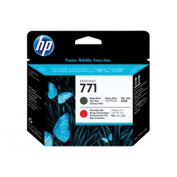 HP tlačová hlava č. 771, matná čierna / chromatická červená CE017A