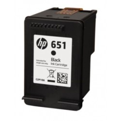 C2P10AE Čierna originálna atramentová kazeta HP 651 Ink Advantage