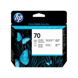 HP tlačová hlava č.70, Photo čierna and Light sivá Printhead C9407A