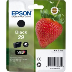Epson atrament XP-332 black L C13T29814012