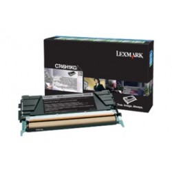 Lexmark C746, C748 Black High Yield Return Program Toner Cartridge...