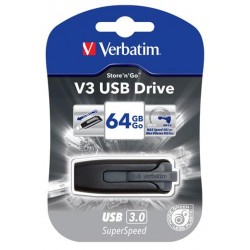 VERBATIM flashdisk 64GB USB 3.0 V3 USB Drive 49174