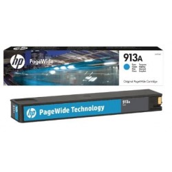HP 913A Cyan Original PageWide Cartridge F6T77AE