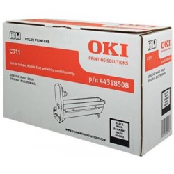 valec OKI C711 black 44318508