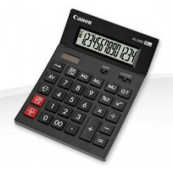 stolová kalkulačka CANON AS-2400, 14 miest, solárne napájanie +...