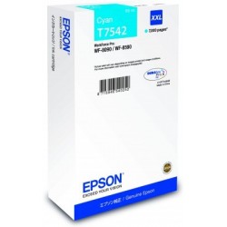 Epson atrament WF-8090/WF-8590 cyan XXL C13T754240