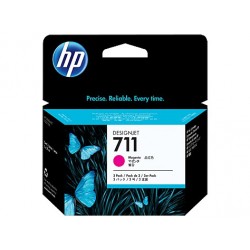 HP náplň č. 711 purpurová, 29 ml - 3 ks v balení CZ135A