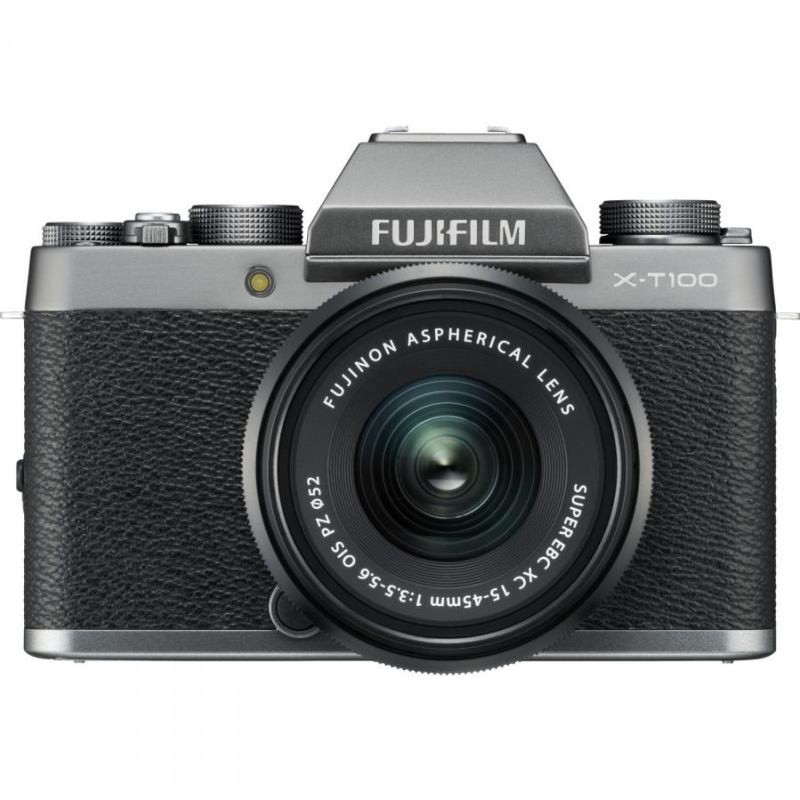 Fujifilm X-T100 - 24,2MP -  Silver 16582050