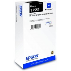 Epson atrament WF8000 series black XL - 100ml C13T755140